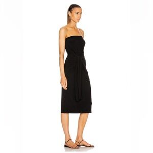 Norma Kamali All in One Convertible Black Dress Small
